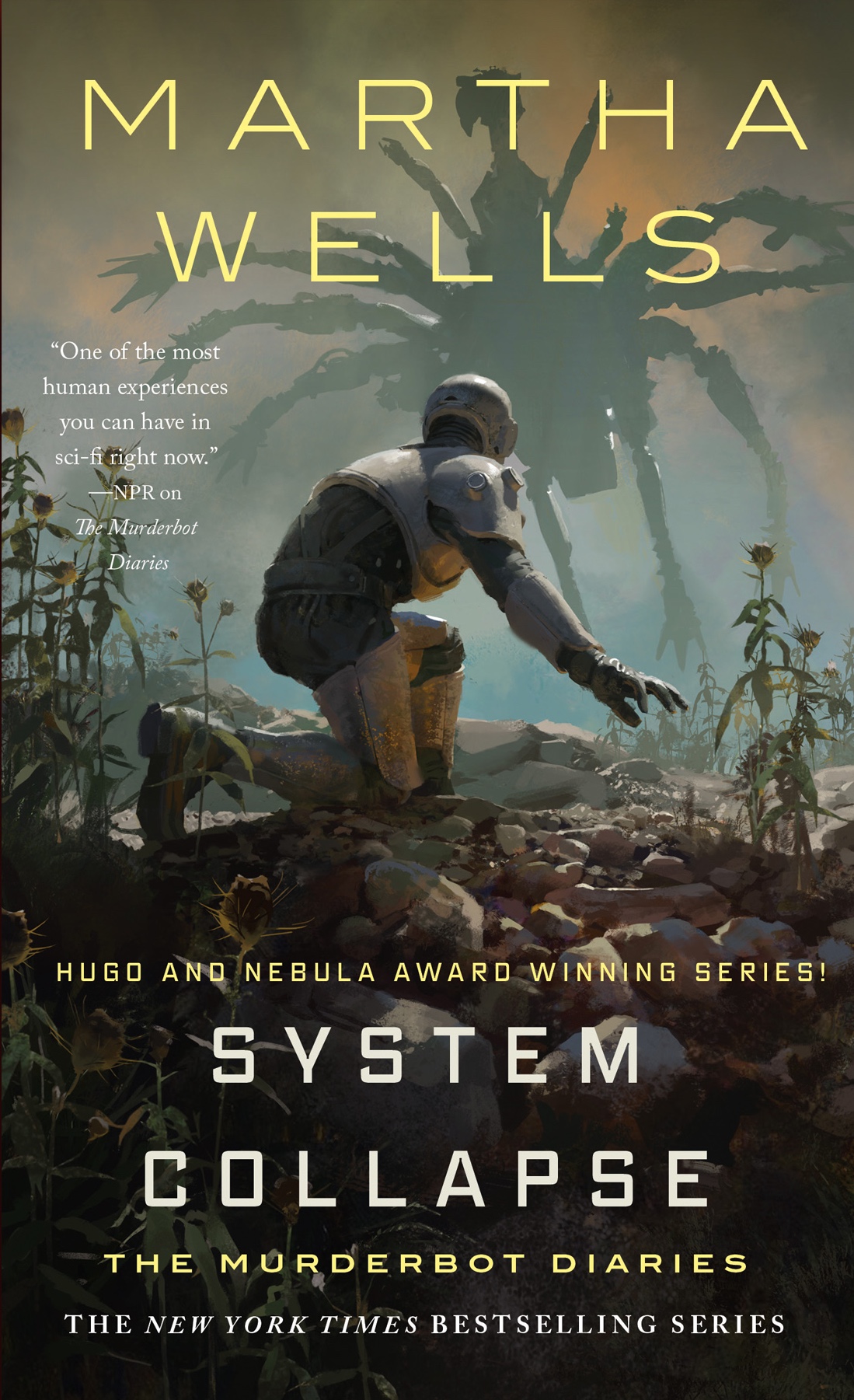 The cover of the book, 'System Collapse.'